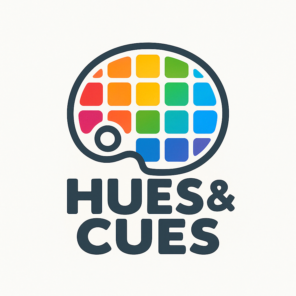 Hues and Cues Logo